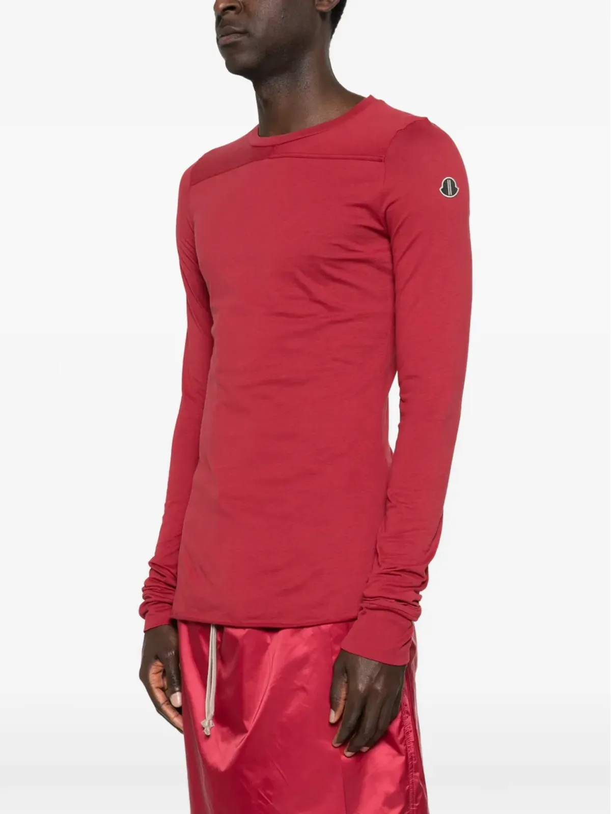 Moncler + Rick Owens ギルダー編み ロングスリーブTシャツ - 画像3