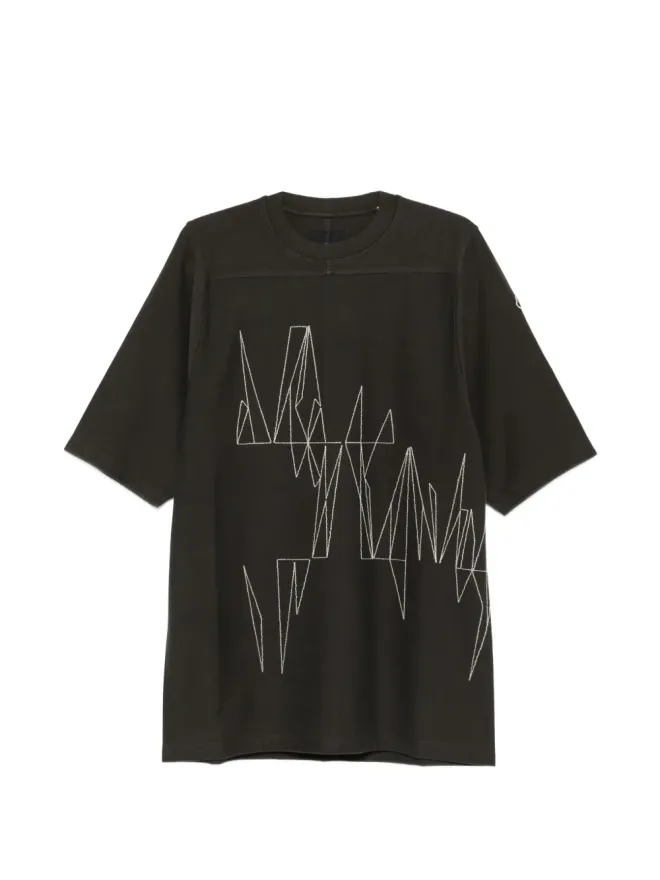 Moncler + Rick Owens Moncler + Rick Owens ジャンボニット グラフィックTシャツ（ブラウン）の商品画像