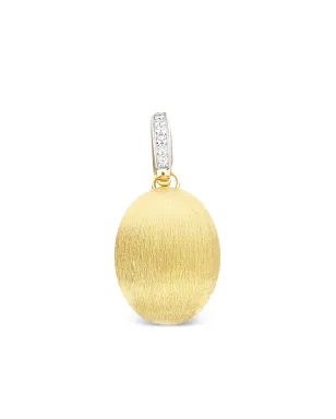 NANIS 18K イエローゴールド オーバル型 ダイヤモンド ペンダント - サムネイル1