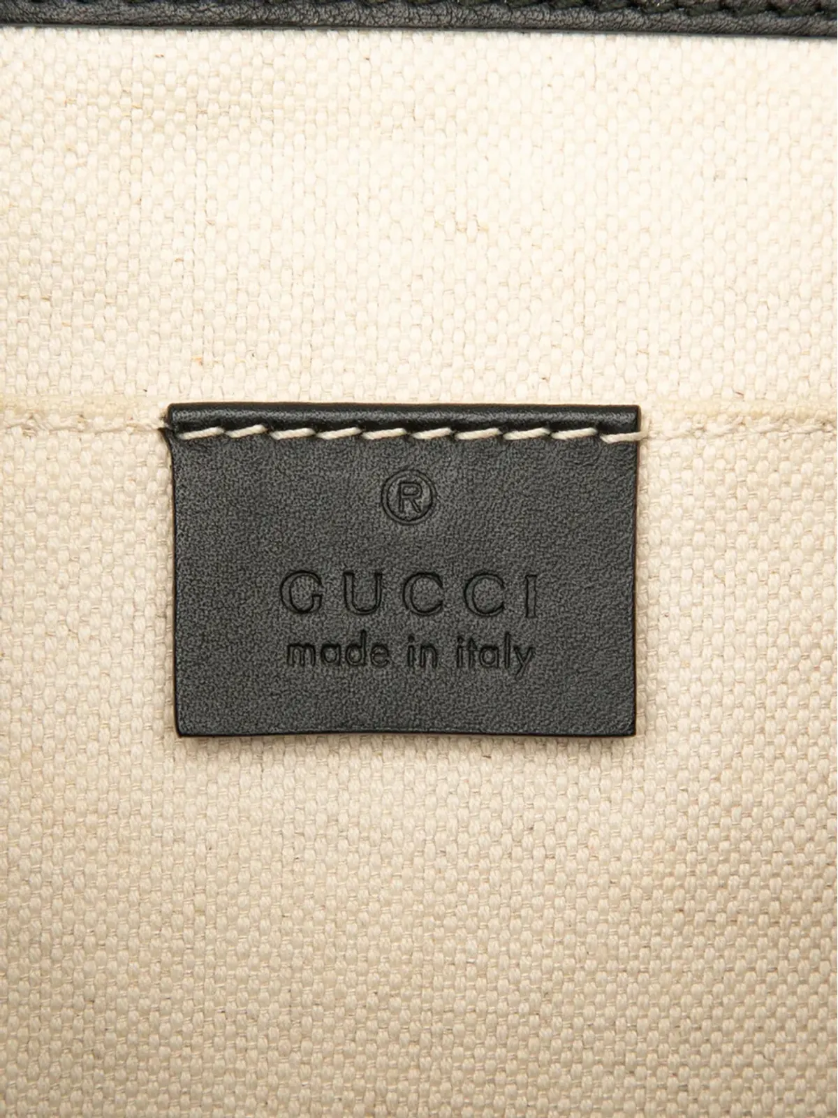 Gucci ビンテージ 2016-2025 GG Marmont Leather Web Heart バックパック - ブラック - 画像5