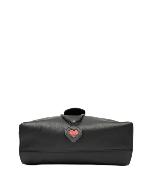 Gucci ビンテージ 2016-2025 GG Marmont Leather Web Heart バックパック - ブラック - サムネイル3