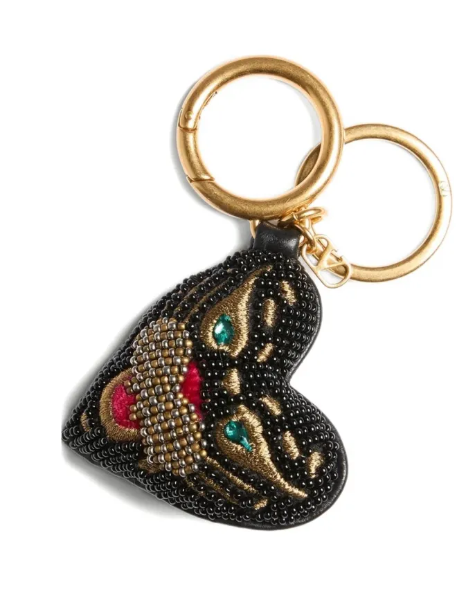 Valentino Garavani Valentino Garavani VG Coeur De Chat ハート形バッグチャームの商品画像