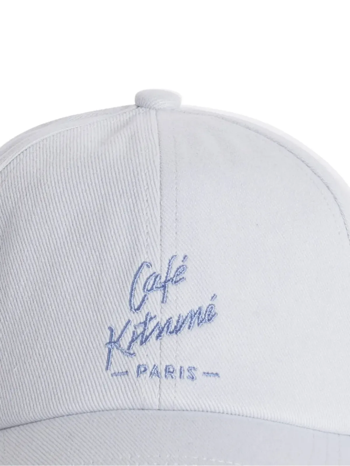 CAFÉ KITSUNÉ 刺繍ディテール キャップ - 画像2
