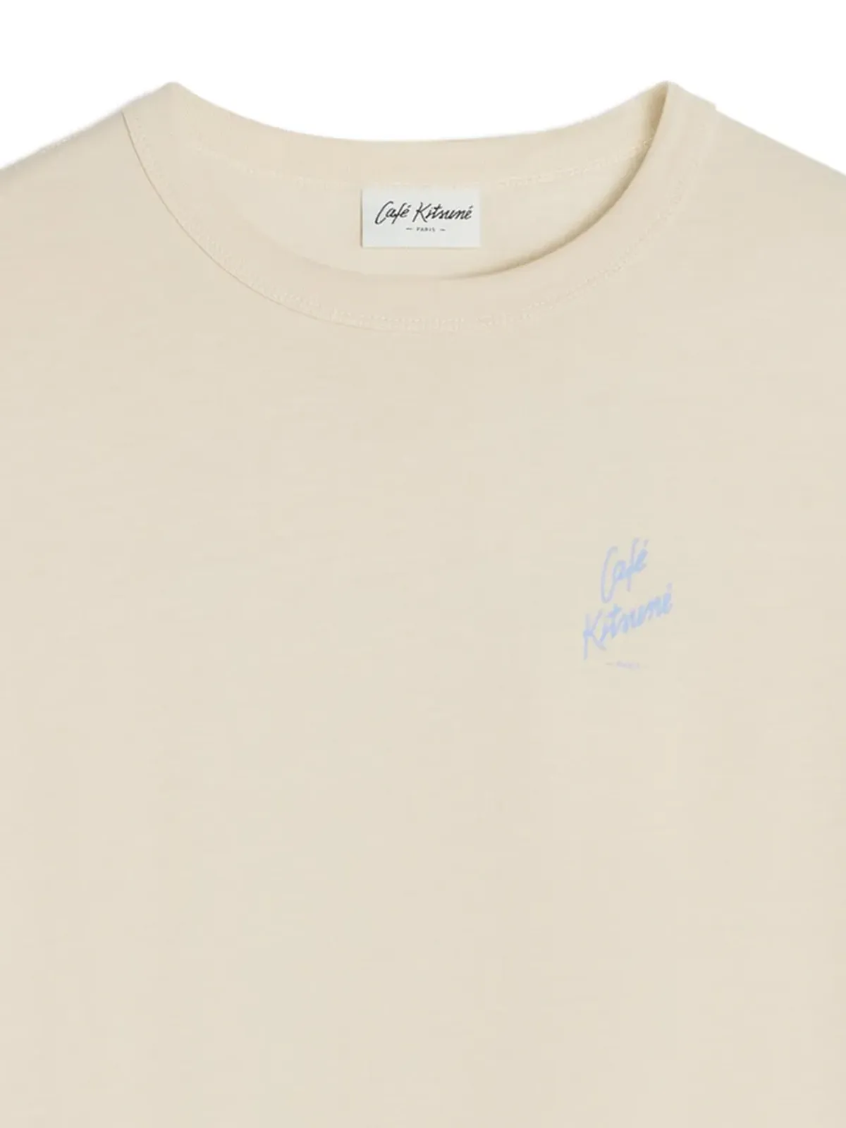 CAFÉ KITSUNÉ ロゴディテールTシャツ - 画像2