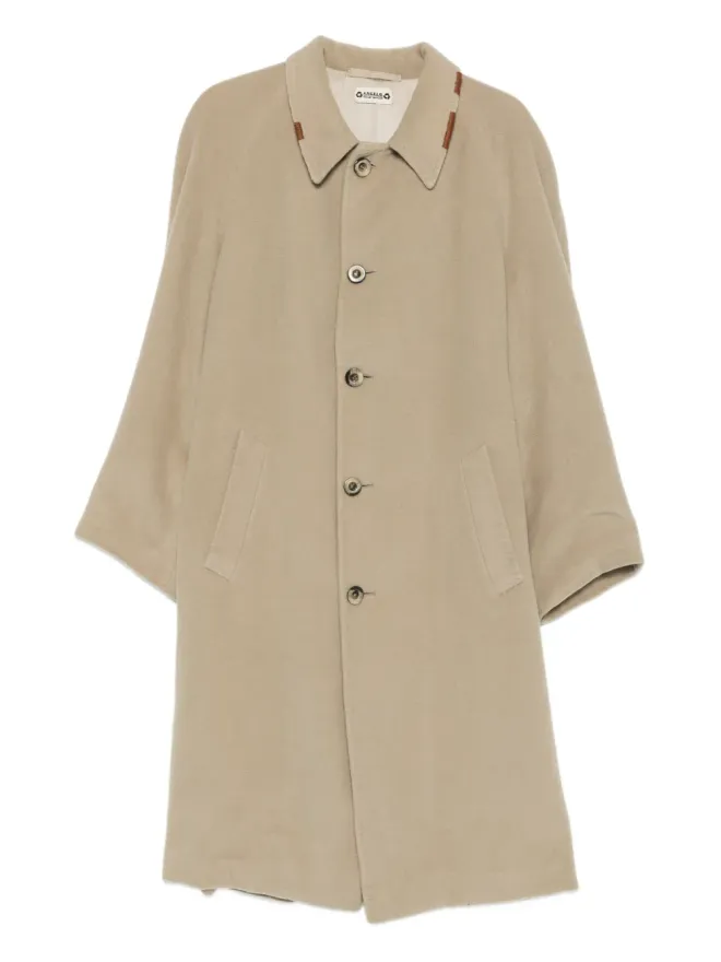 A.N.G.E.L.O. Vintage Upcycling A.N.G.E.L.O. Vintage Upcycling シングルブレストボタン付きコートの商品画像