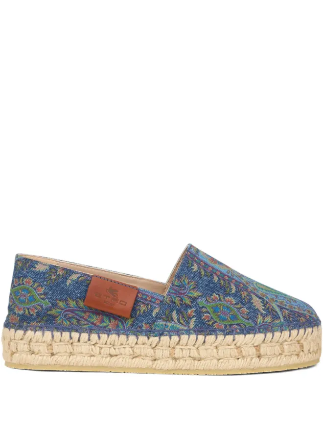 ETRO ETRO デニムエスパドリーユの商品画像