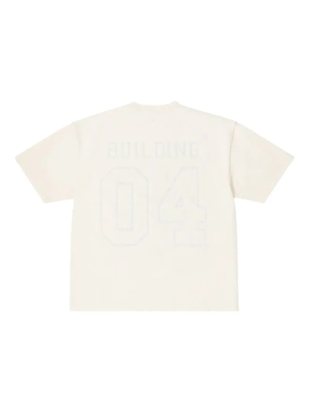 BLDG4 炎プリント Tシャツ - Neutrals - 画像2