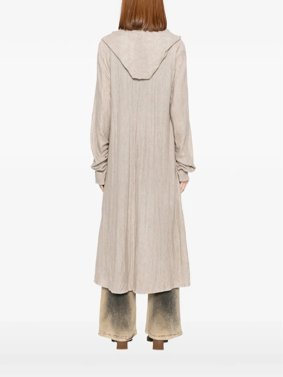 Ma+ アシンメトリックコート - 画像4
