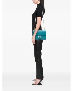 Gucci ビンテージ 2016-2025 ミディアム ダドルカーフスキン インターロッキングG クロスボディバッグ - サムネイル2