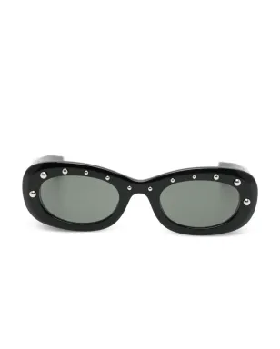 Alexander McQueen Eyewear スタッド装飾サングラス - サムネイル1