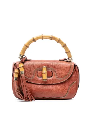 Gucci ビンテージ 2016-2025 ミディアム レザー ニュー バンブー サッチェル - ブラウン - サムネイル1
