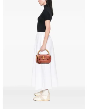 Gucci ビンテージ 2016-2025 ミディアム レザー ニュー バンブー サッチェル - ブラウン - サムネイル2