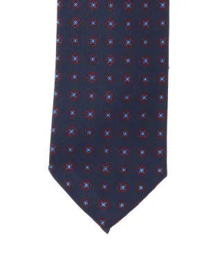 Cesare Attolini patterned tie - Blue - サムネイル3