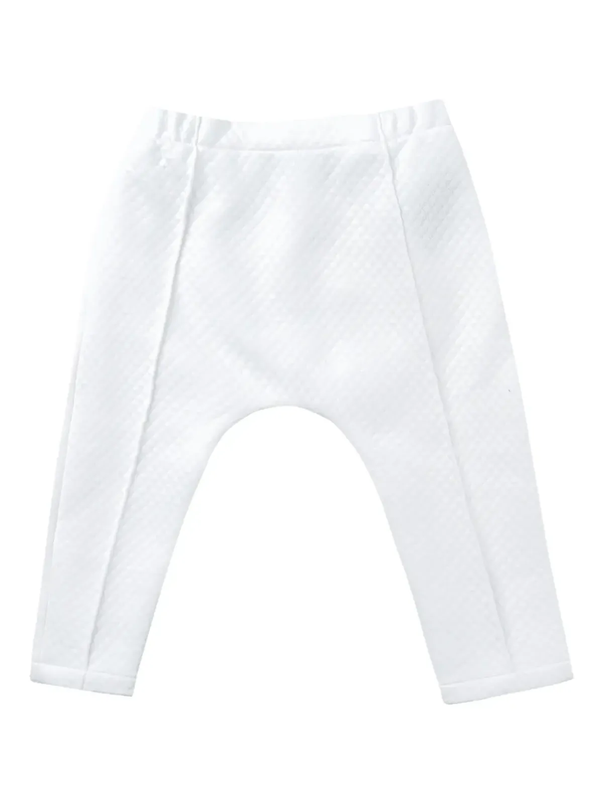 Moustache button-fastening babygrow set (set of three) - White - 画像5