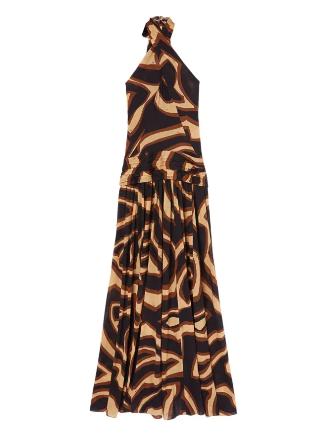Pucci PUCCI Labirintoプリント ノースリーブドレスの商品画像
