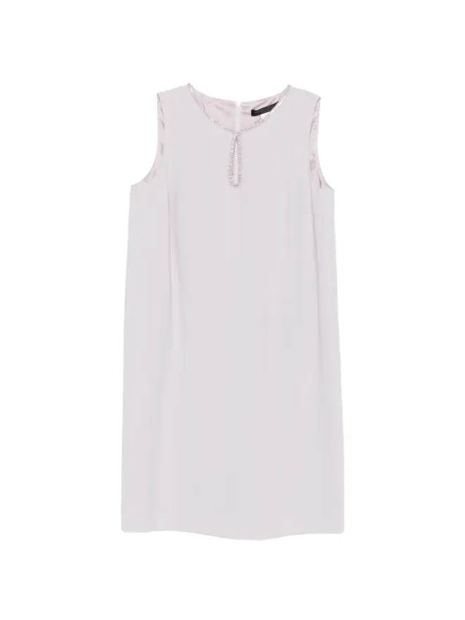 Marina Rinaldi Marina Rinaldi ジュエル装飾付きミディ丈シフトドレスの商品画像