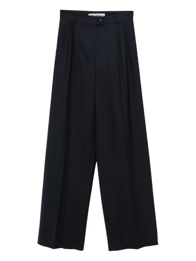 MEDEEA MEDEEA プリーツフロントのテーラードパンツの商品画像