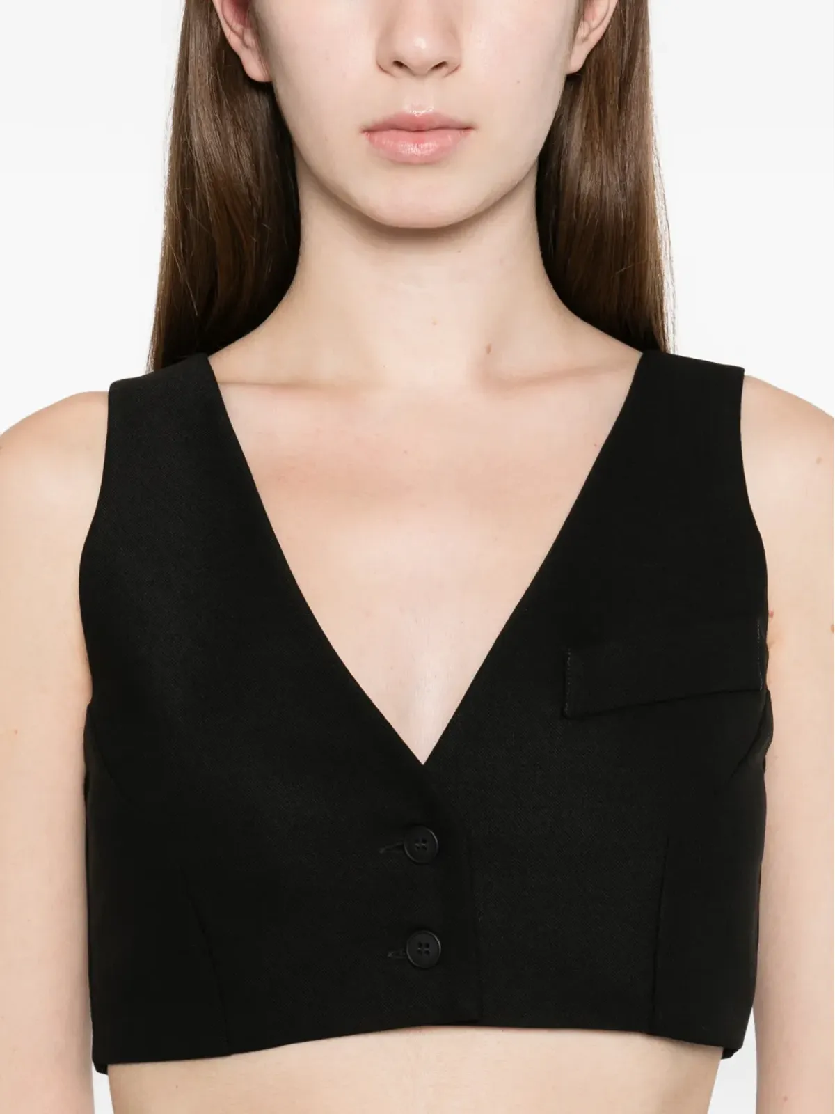 MEDEEA ボタンポケットベスト - 画像5