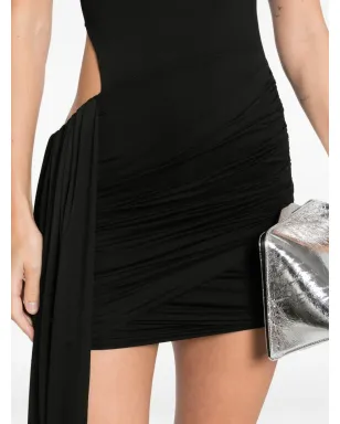 AXEL 113 Sahara mini dress - Black - サムネイル5