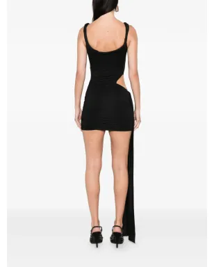 AXEL 113 Sahara mini dress - Black - サムネイル4