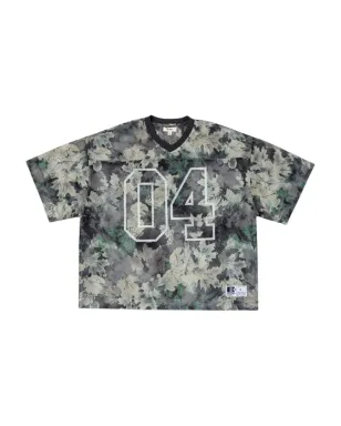 BLDG4 葉柄プリント Tシャツ - サムネイル1