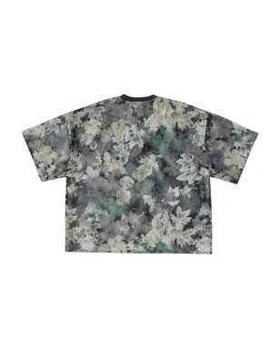 BLDG4 葉柄プリント Tシャツ - サムネイル2