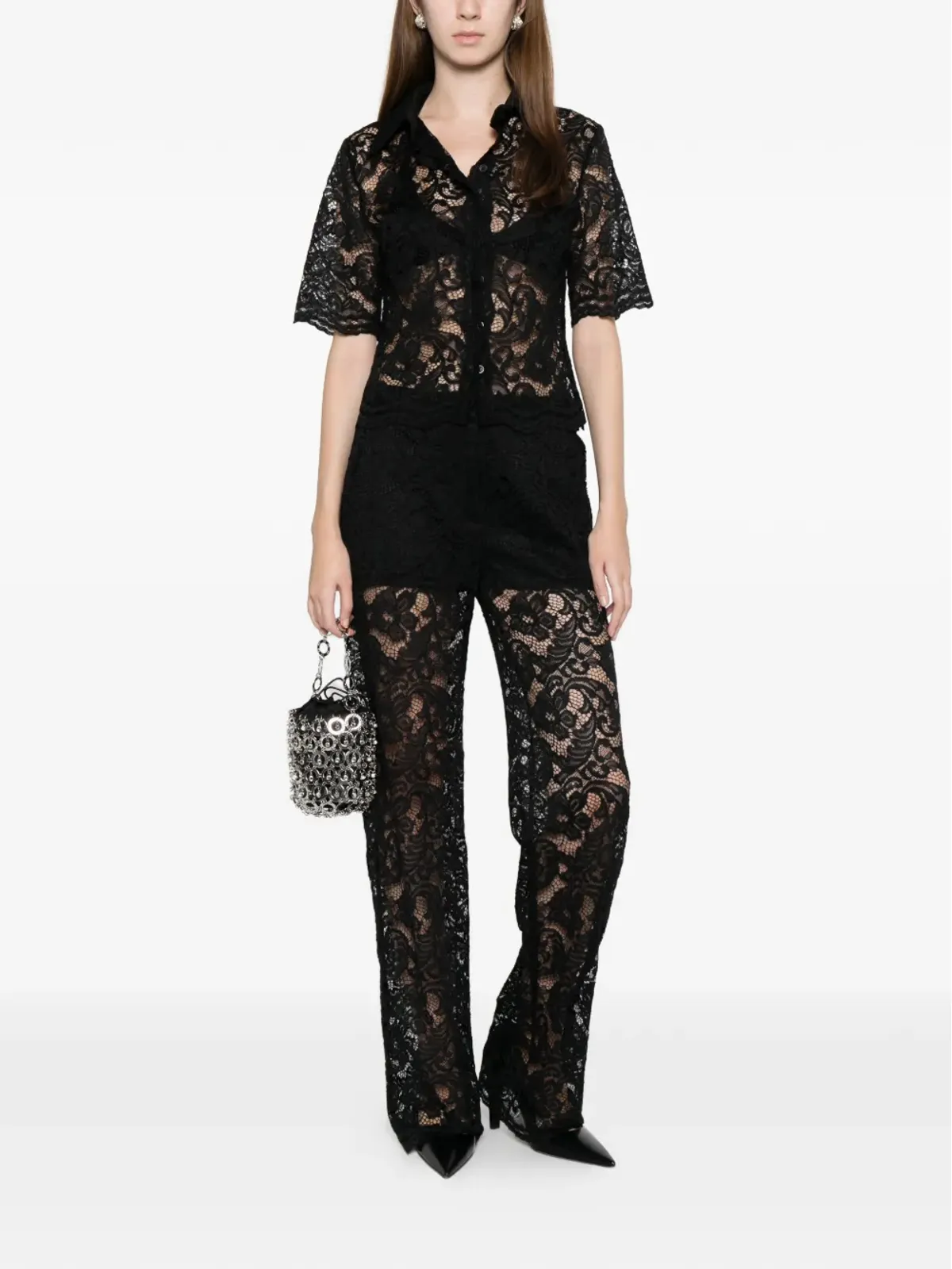 AXEL 113 Aria shirt - Black - 画像2