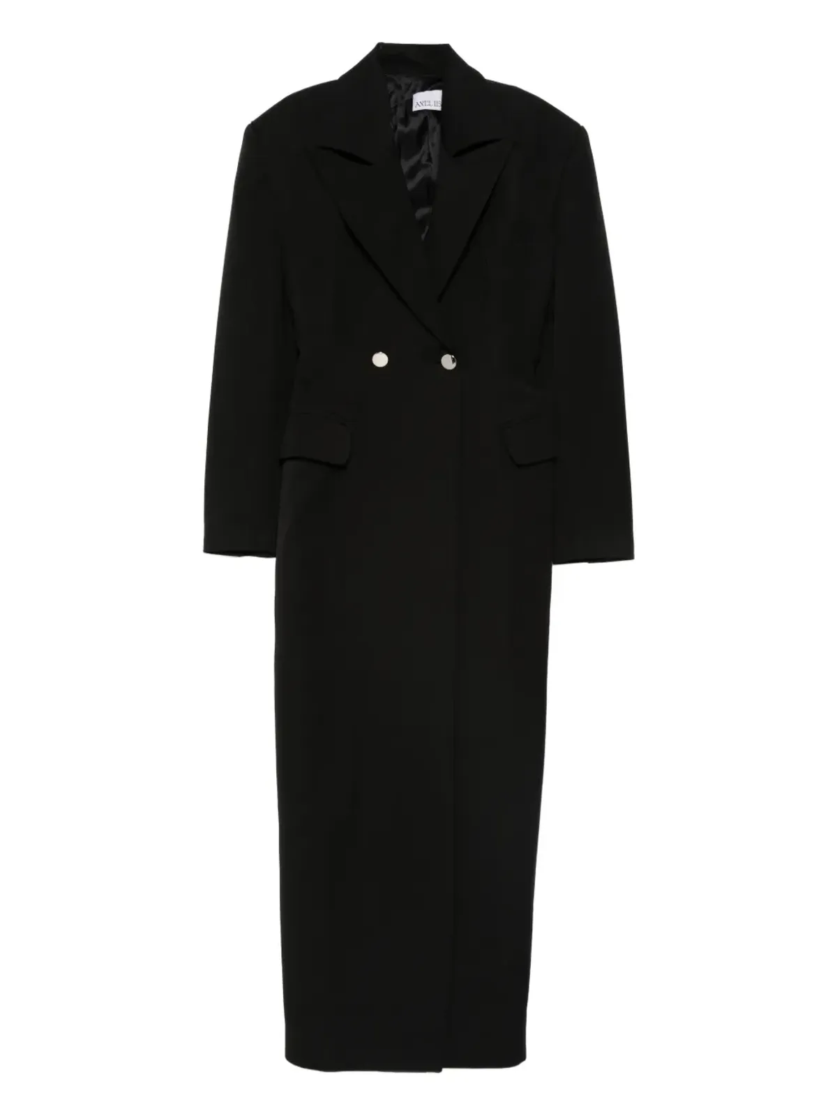 AXEL 113 Katie Hourglass double-breasted coat - Black - 画像1