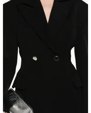 AXEL 113 Katie Hourglass double-breasted coat - Black - サムネイル5