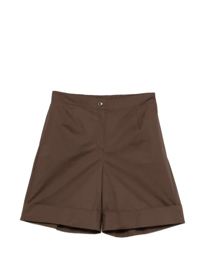 Marina Rinaldi Marina Rinaldi プリーツ入りテーラードショーツの商品画像