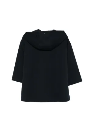 Marina Rinaldi zip hoodie - Blue - サムネイル2