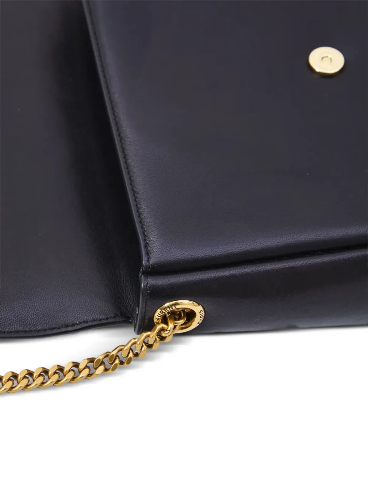 Saint Laurent Kate leather cross body bag - Black - 画像4