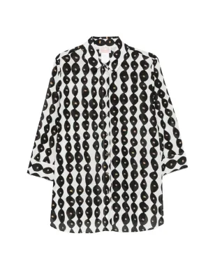 Marina Rinaldi Nnwgiostra 幾何学柄シャツ - サムネイル1