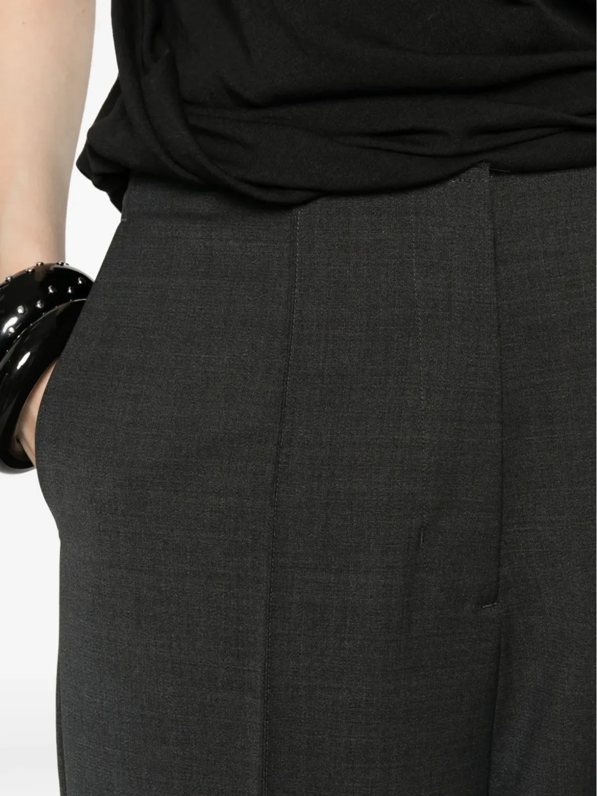 ENTIRE STUDIOS ストレートレッグパンツ - グレー - 画像5
