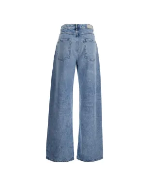 ICON DENIM ポピー faded jeans - Blue - サムネイル2