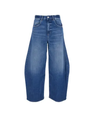 ICON DENIM ボタン付きデニムジーンズ - サムネイル1