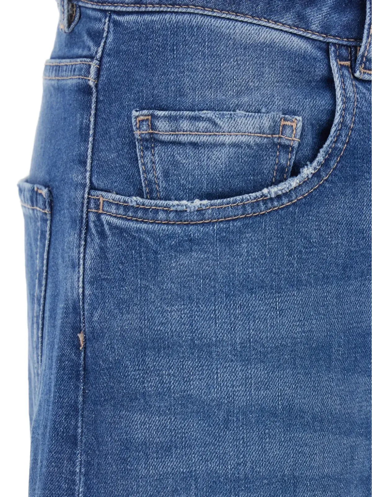 ICON DENIM ボタン付きデニムジーンズ - 画像3