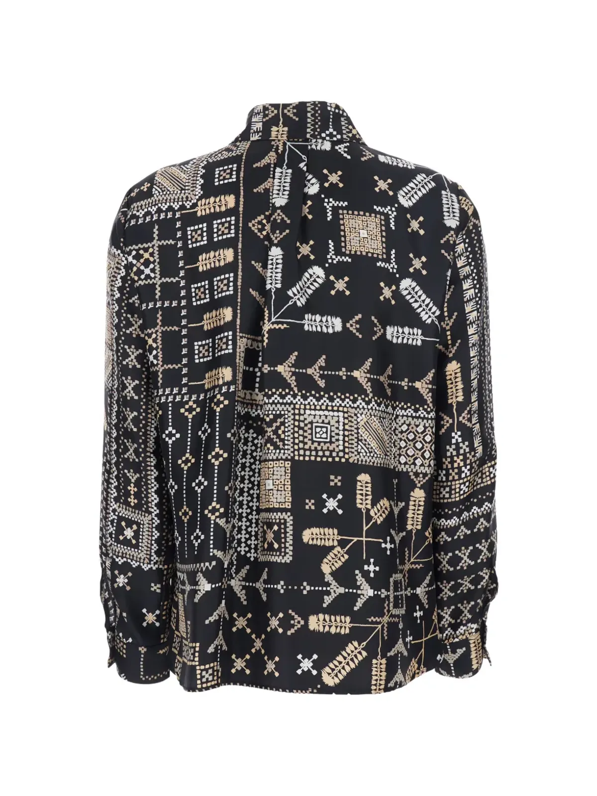 Momoni patterned buttoned shirt - 画像2