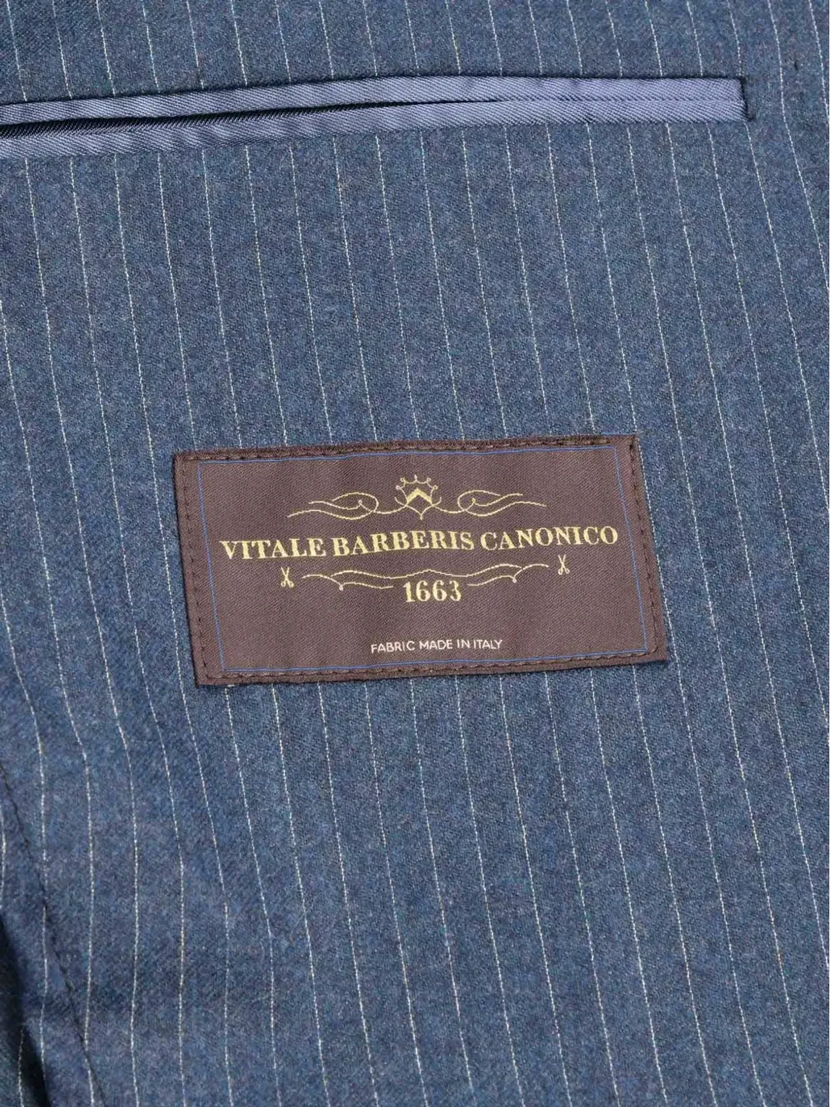 FRANZESE COLLECTION pinstripe suit - Blue - 画像4