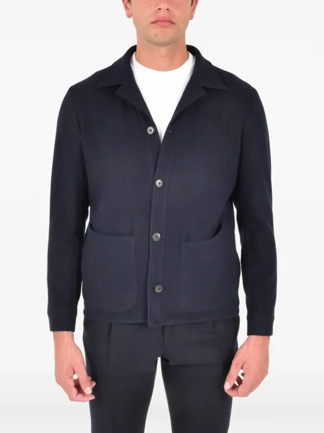 FRANZESE COLLECTION FRANZESE COLLECTION ボタンパッチポケット付きジャケットの商品画像