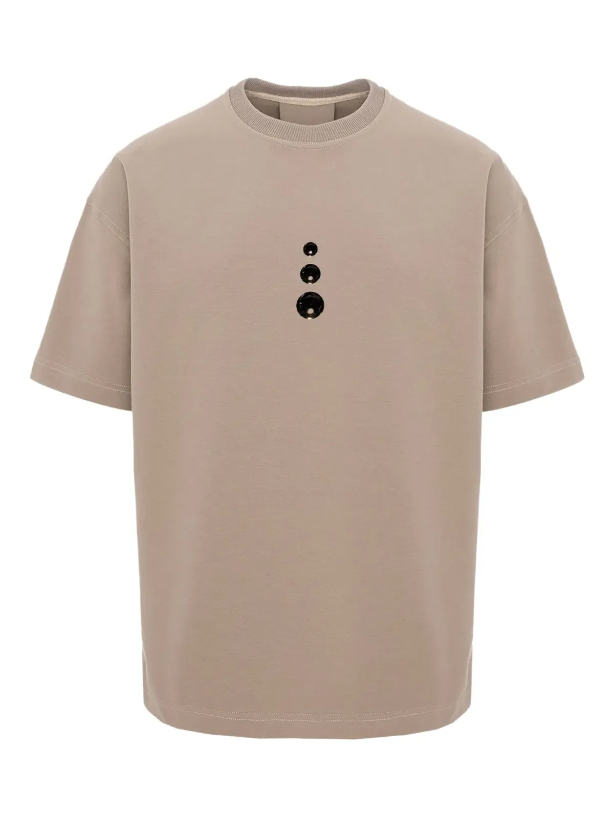 HAMZA トライアングル グラフィック Tシャツ - 画像1