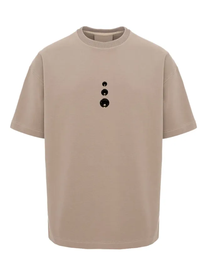 HAMZA HAMZA トライアングル グラフィック Tシャツの商品画像