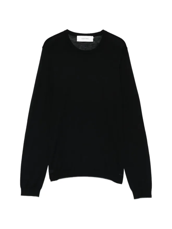 IVORY PARIS IVORY PARIS クルーネック長袖ニットトップの商品画像