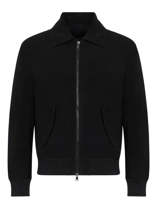 FRANZESE COLLECTION FRANZESE COLLECTION ジップ付きレザー ジャケットの商品画像