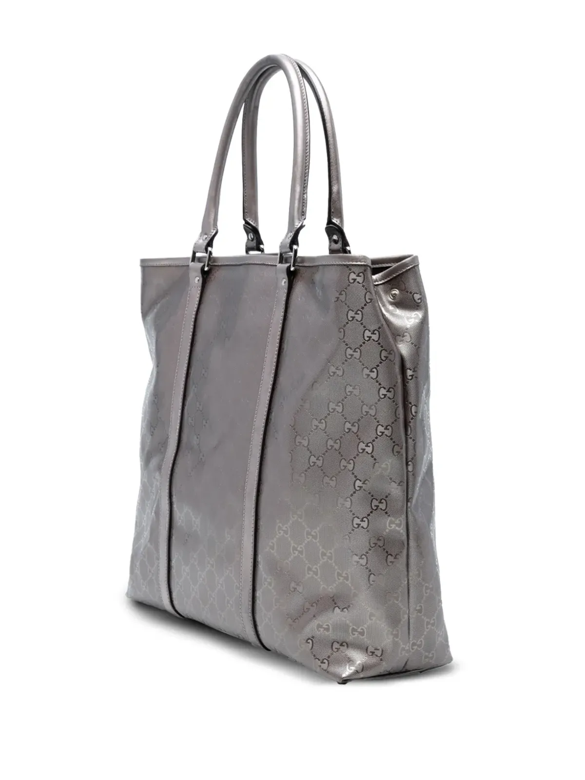 Gucci ビンテージ GG Imprime Joy Vertical トートバッグ - グレー - 画像3