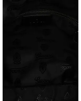 Gucci ビンテージ 2016-2025 Guccissima クロスボディバッグ - ブラック - サムネイル5