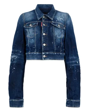 DSQUARED2 スポットウォッシュデニムジャケット - サムネイル1