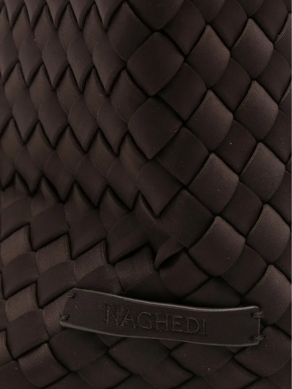 NAGHEDI Como 編み込みトートバッグ - 画像4