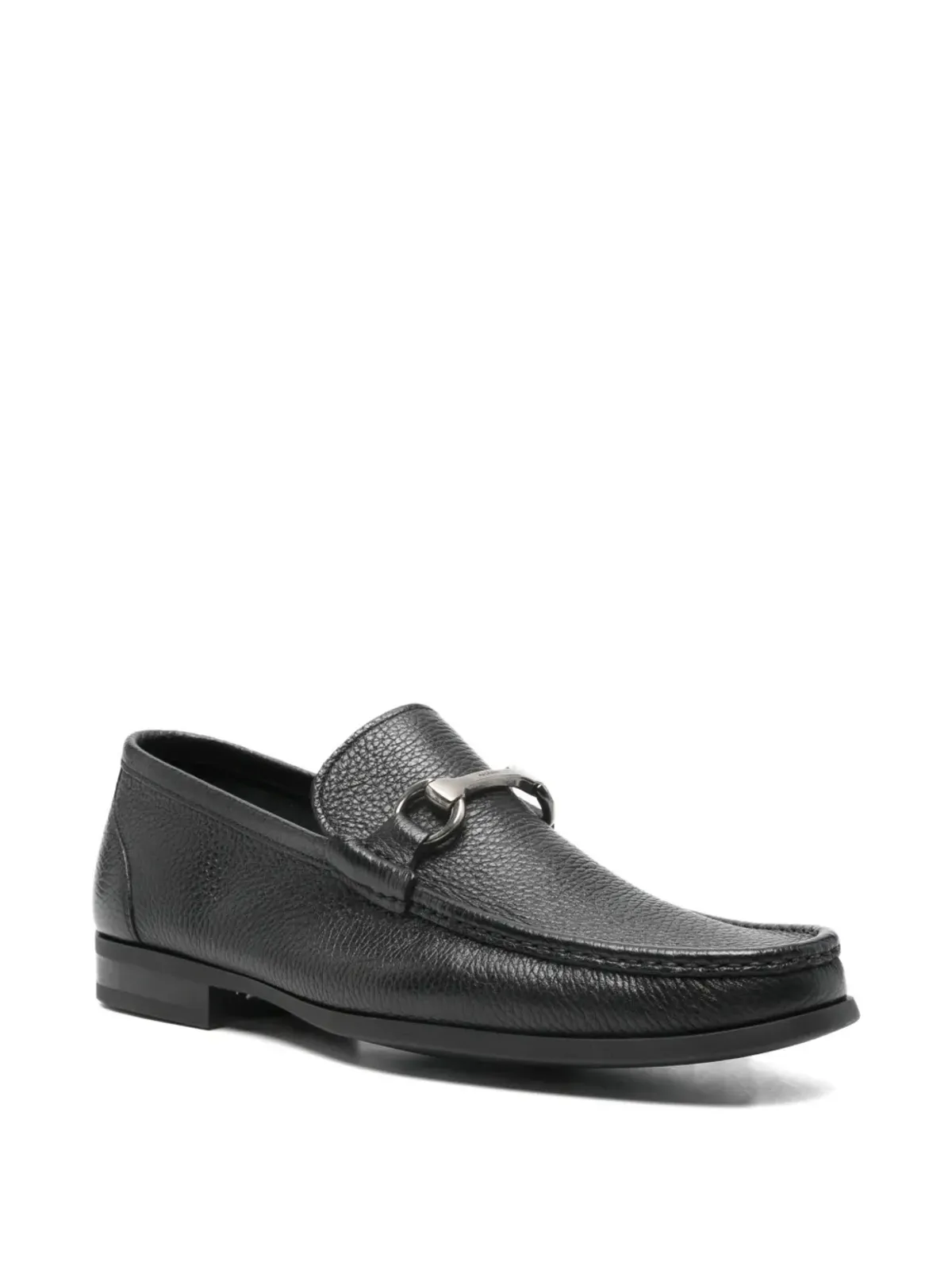 Magnanni スクエアトゥ ローファー - ブラック - 画像2