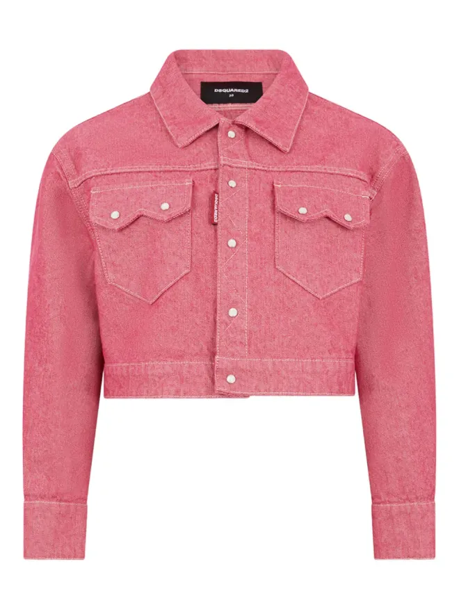 Dsquared2 DSQUARED2 ボクシー・オックスフォード・デニムジャケットの商品画像